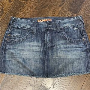 Express Jeans skirt